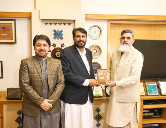 Zahid Ali Raiki at a RISE program event in Balochistan