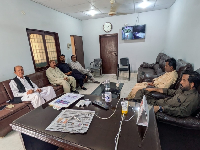 RISE meeting with Press Club representative in Balochistan