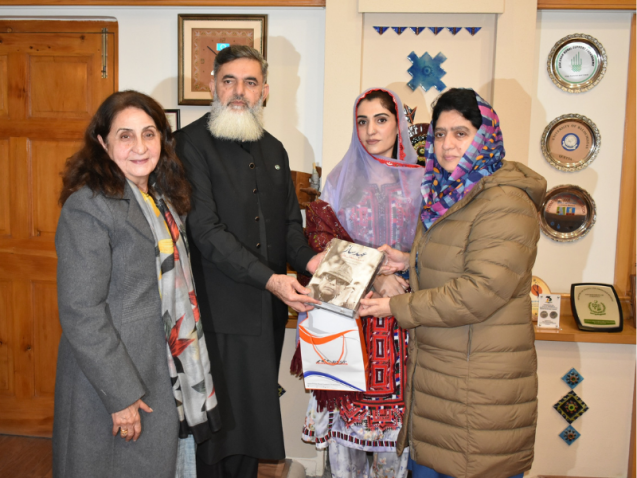 Raheela Durrani at a RISE program event in Balochistan