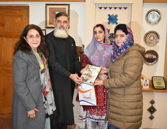 Raheela Durrani at a RISE program event in Balochistan