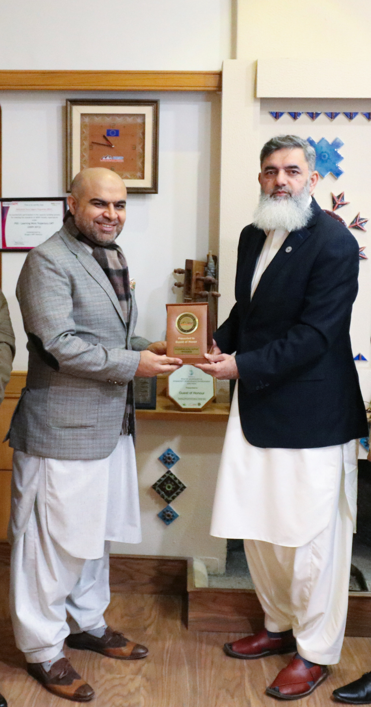 RISE delegation visiting the Vice Chancellor in Panjgur