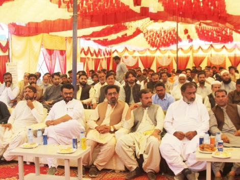 RISE launching ceremony in Kharan Balochistan